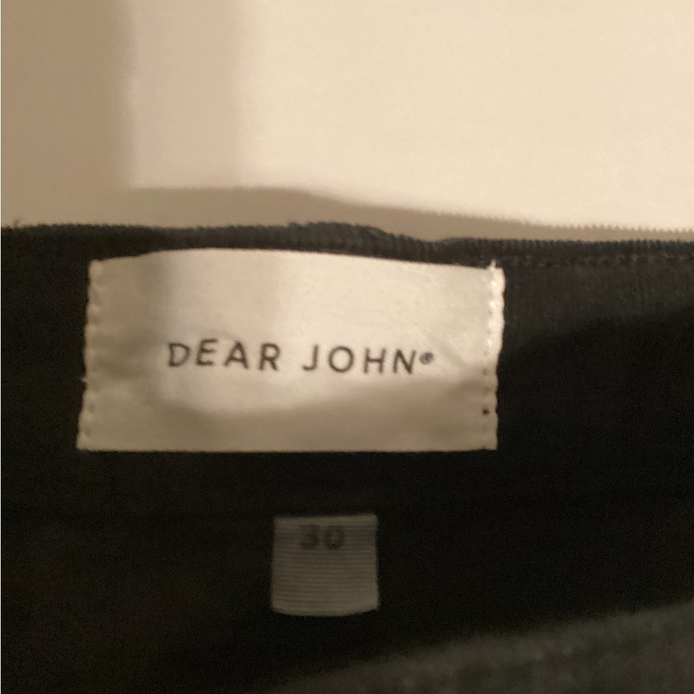 Dear John Fiona Wide Leg High Wasted Black Corduroy Jeans Size 30 NWT - Picture 3 of 12